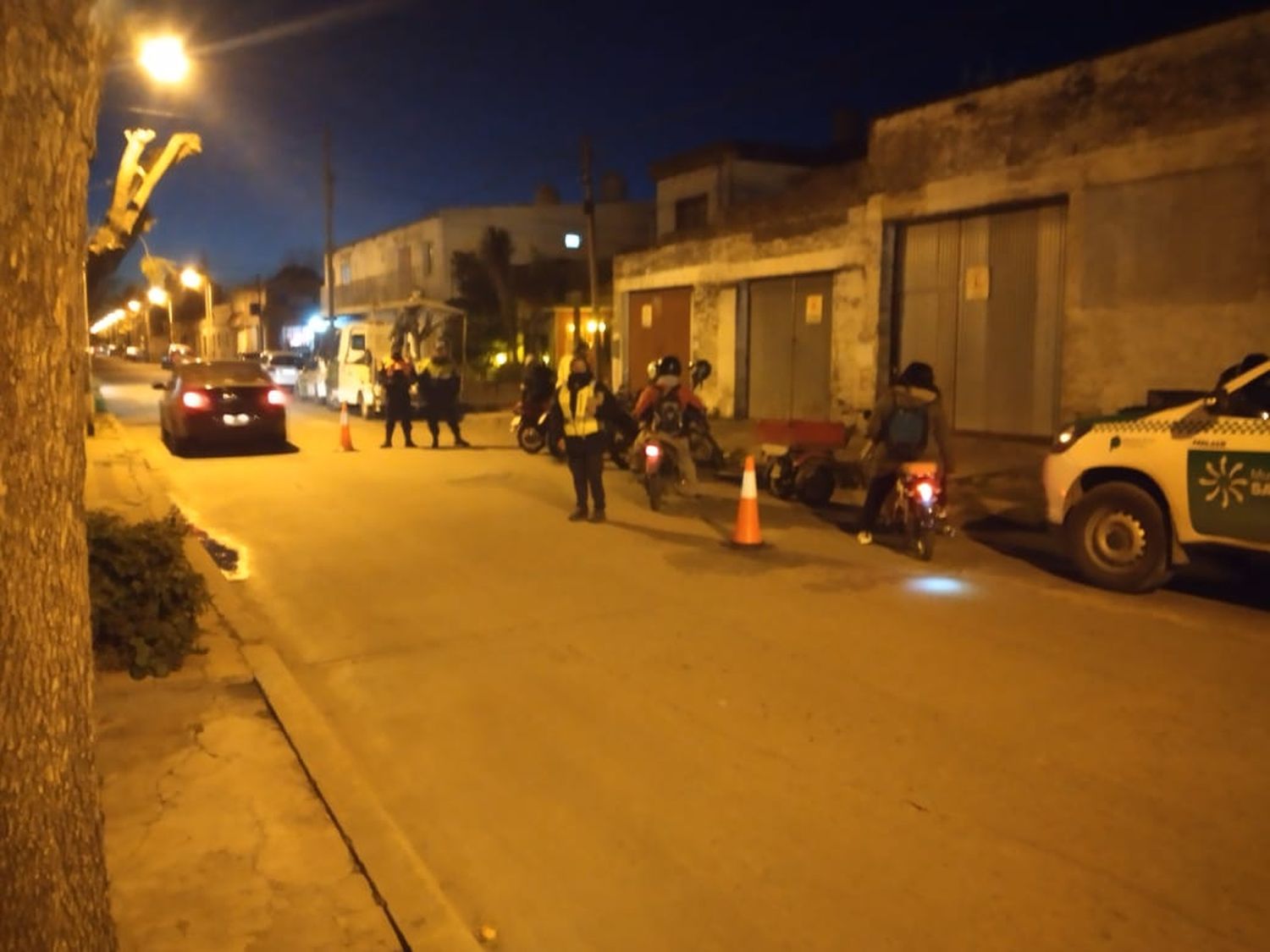Retuvieron 12 motos en un operativo de Tránsito por falta de documentación y casco
