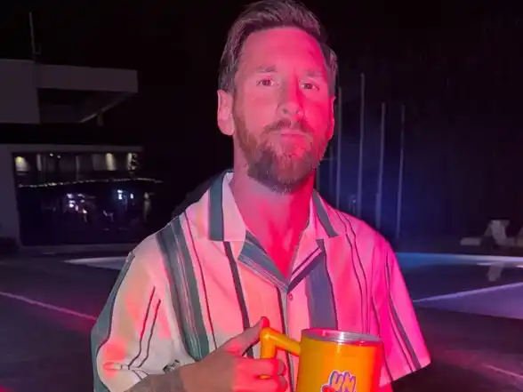 Esta es la fotografía que subió Antonela en sus redes sociales