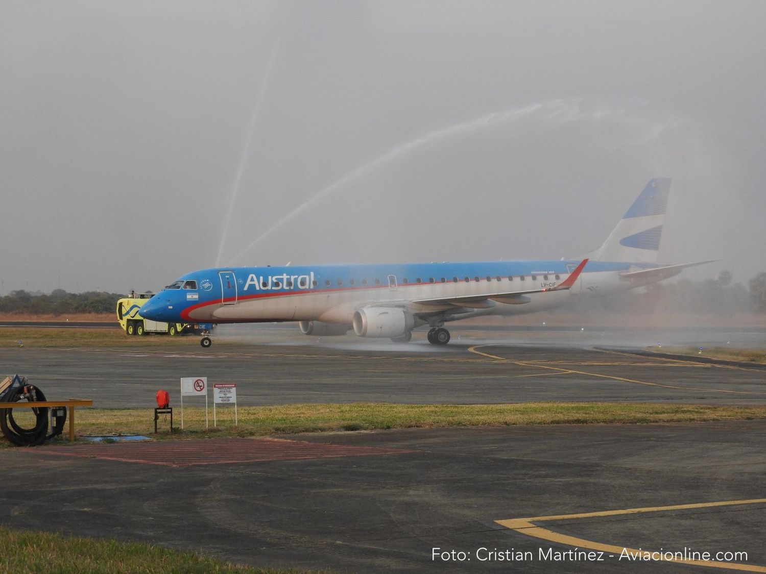 El aeropuerto de Formosa volvió a recibir vuelos regulares tras 516 días