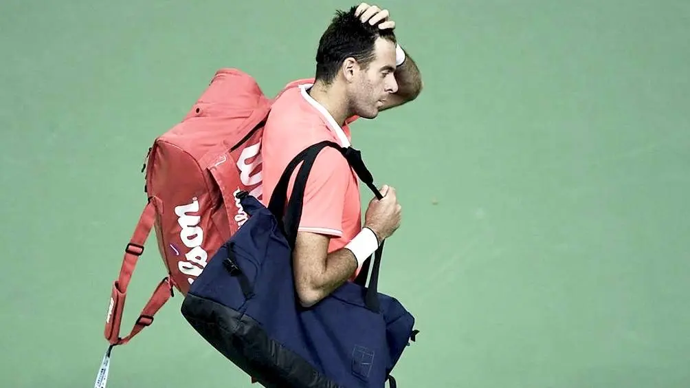 Juan Martín Del Potro se bajó de los Juegos