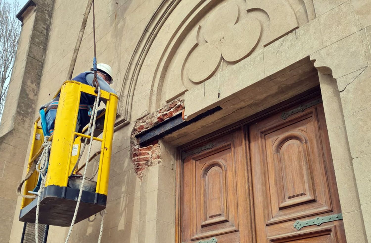 Se viene restaurando la parroquia Nuestra Señora de la Merced