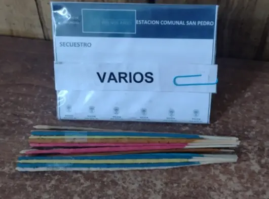 Robó sahumerios y lo detuvieron