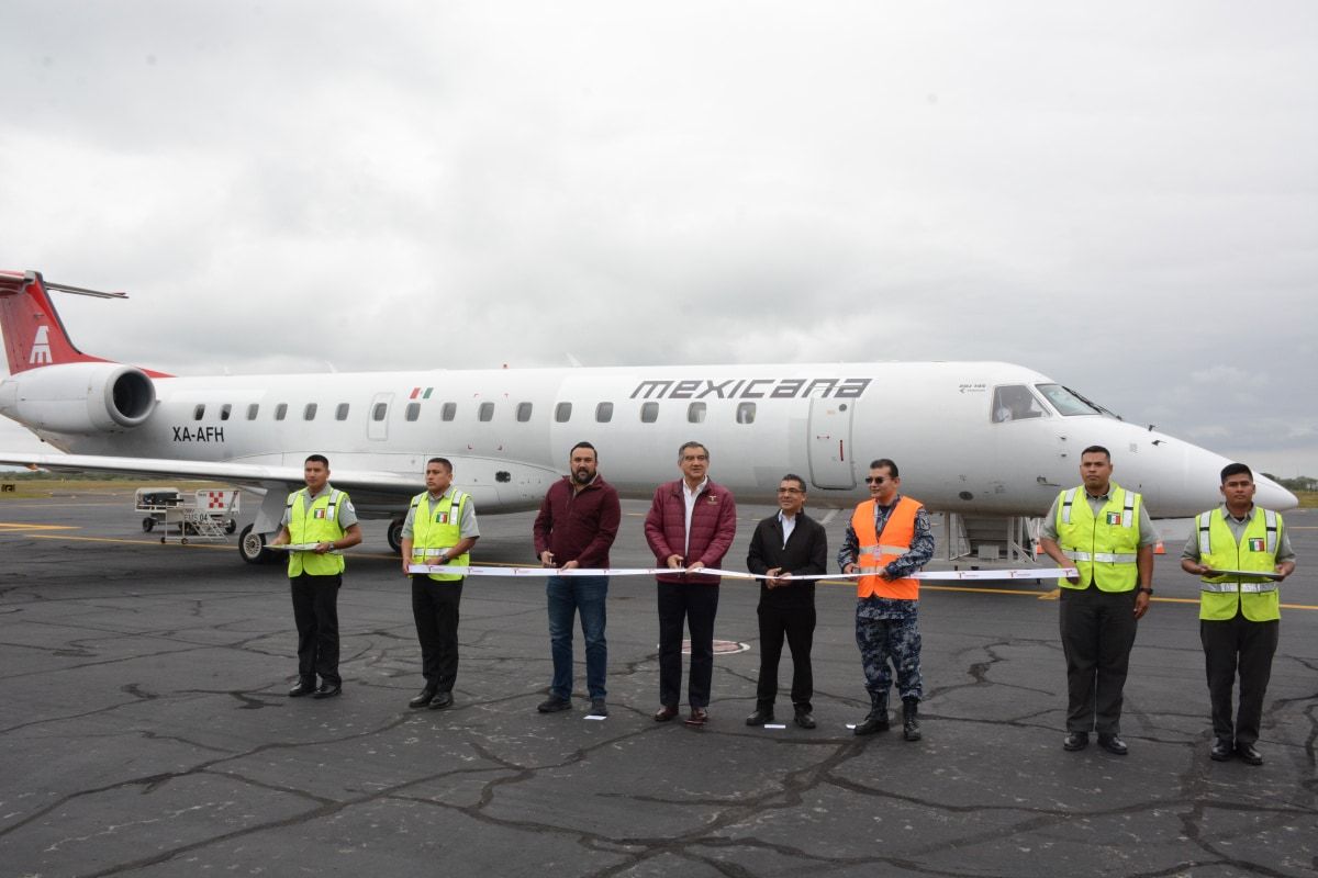 La subsidiaria regional de Mexicana de Aviación inició sus vuelos con los Embraer ERJ 145