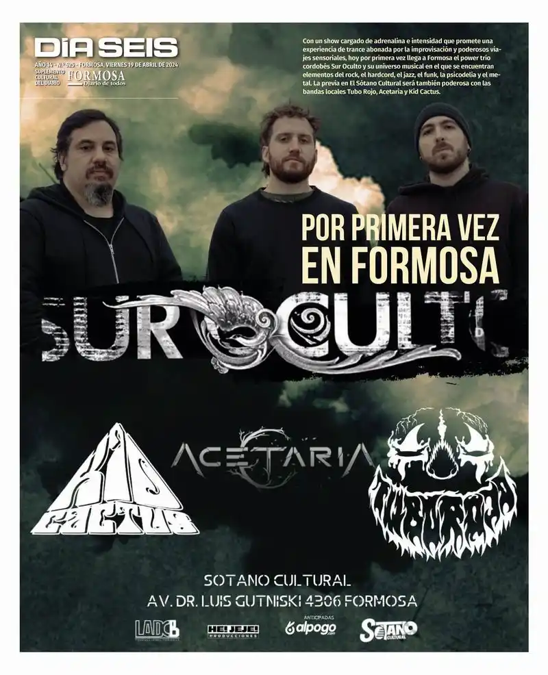 Sur Oculto y sus poderosos viajes sensoriales