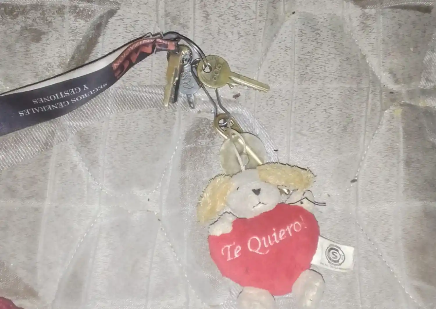 Encontraron estas llaves
