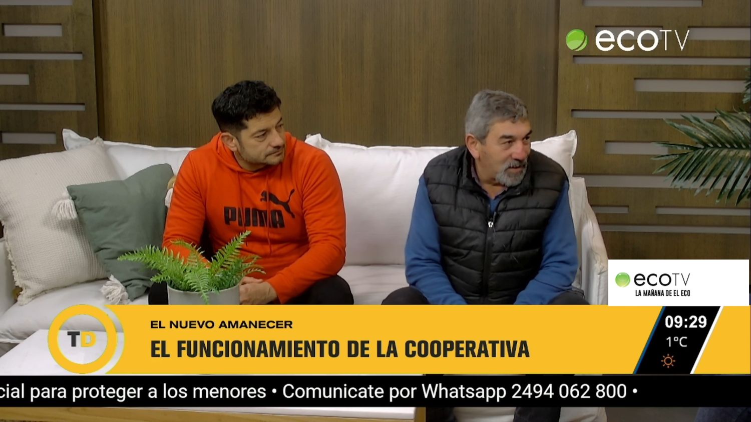 El funcionamiento de la cooperativa El Nuevo Amanecer