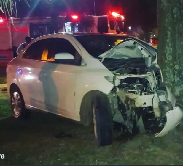 Tres menores protagonizaron un grave accidente