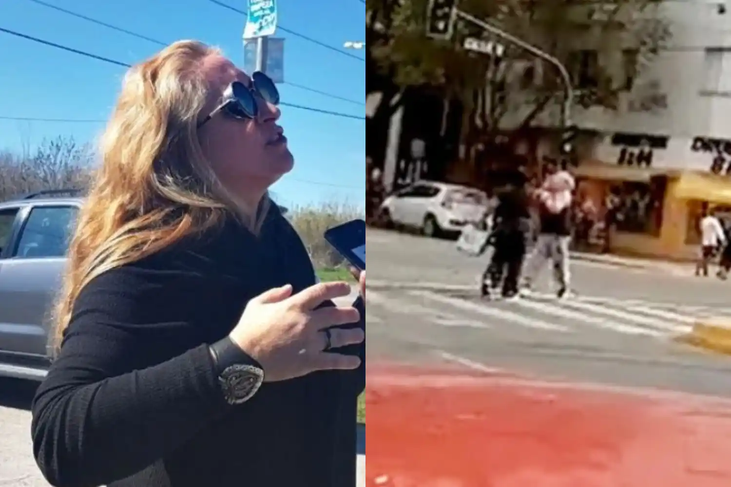 "Te voy a c... a tiros": Denuncian a la mujer del "Pata" Medina por golpear y amenazar a un trabajador en La Plata