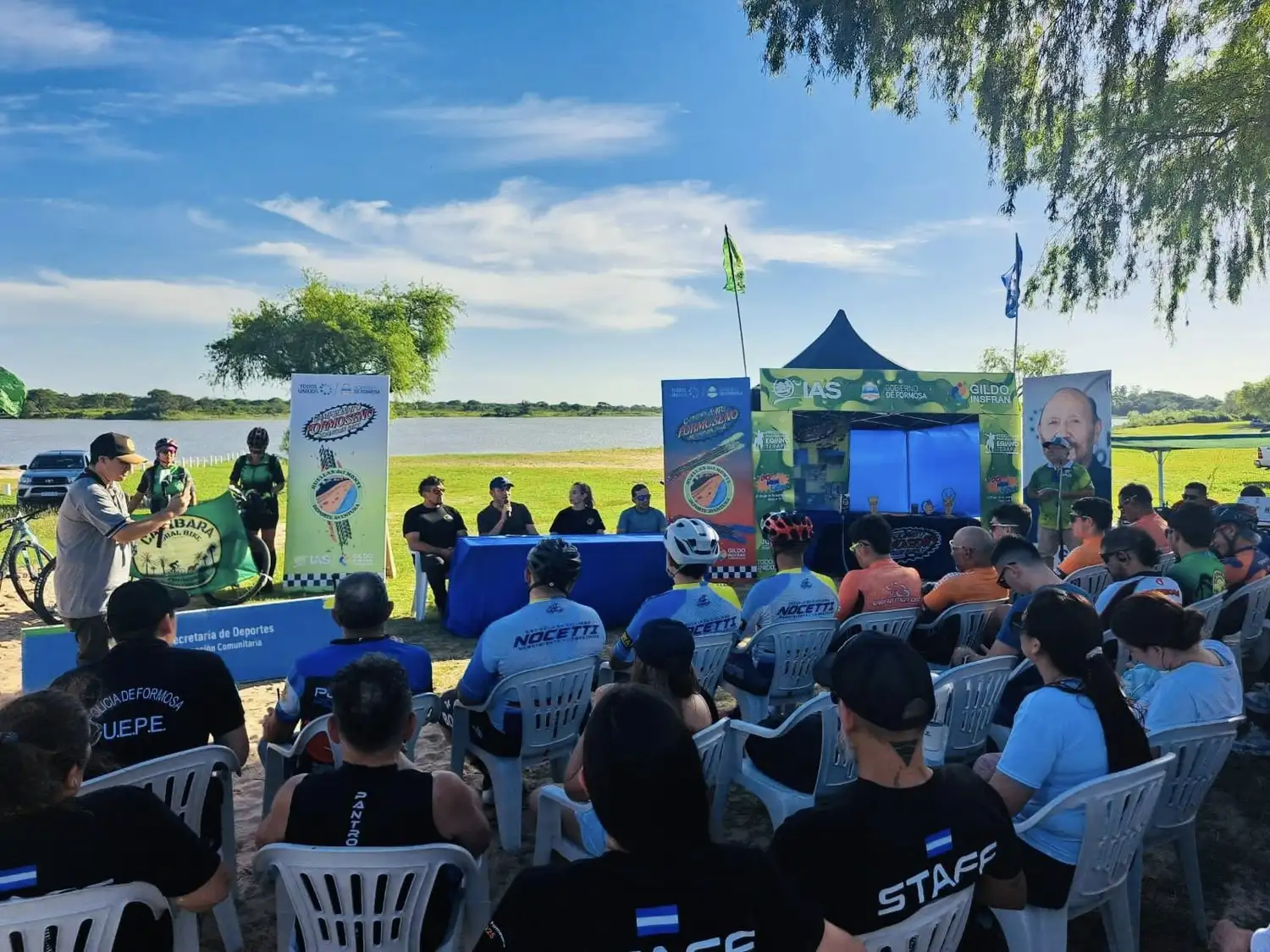 Laguna Oca, epicentro de la Gran Final Formoseña de Mountain Bike