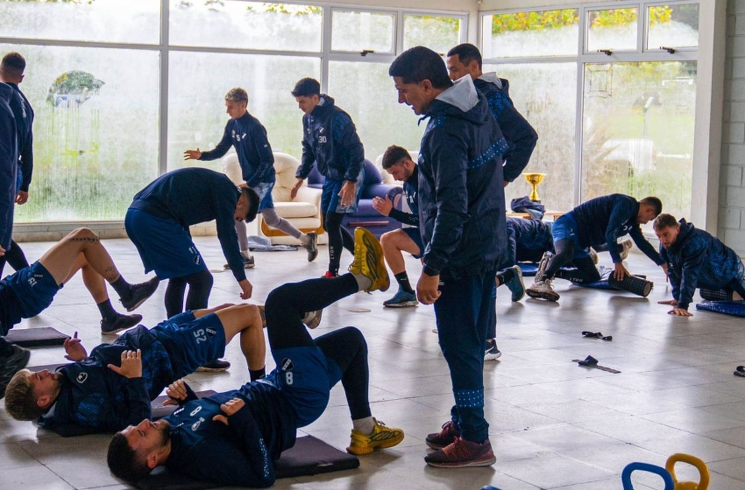 "Pancho" Martínez dirigió su primer entrenamiento en Alvarado