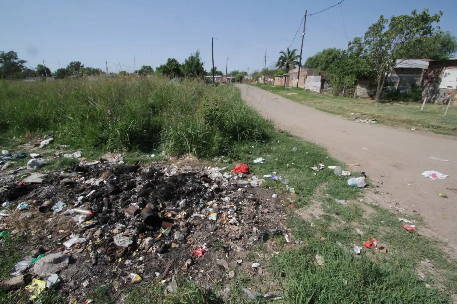 Los vecinos de Nueva Pompeya se sienten abandonados