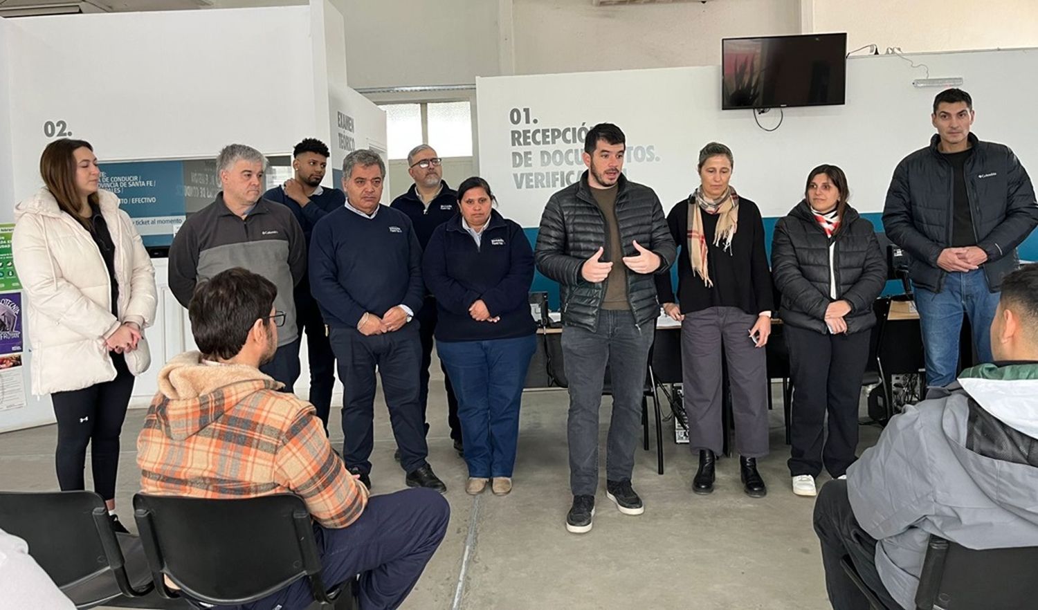 Licencias para cursantes del taller de conducción de autoelevadores