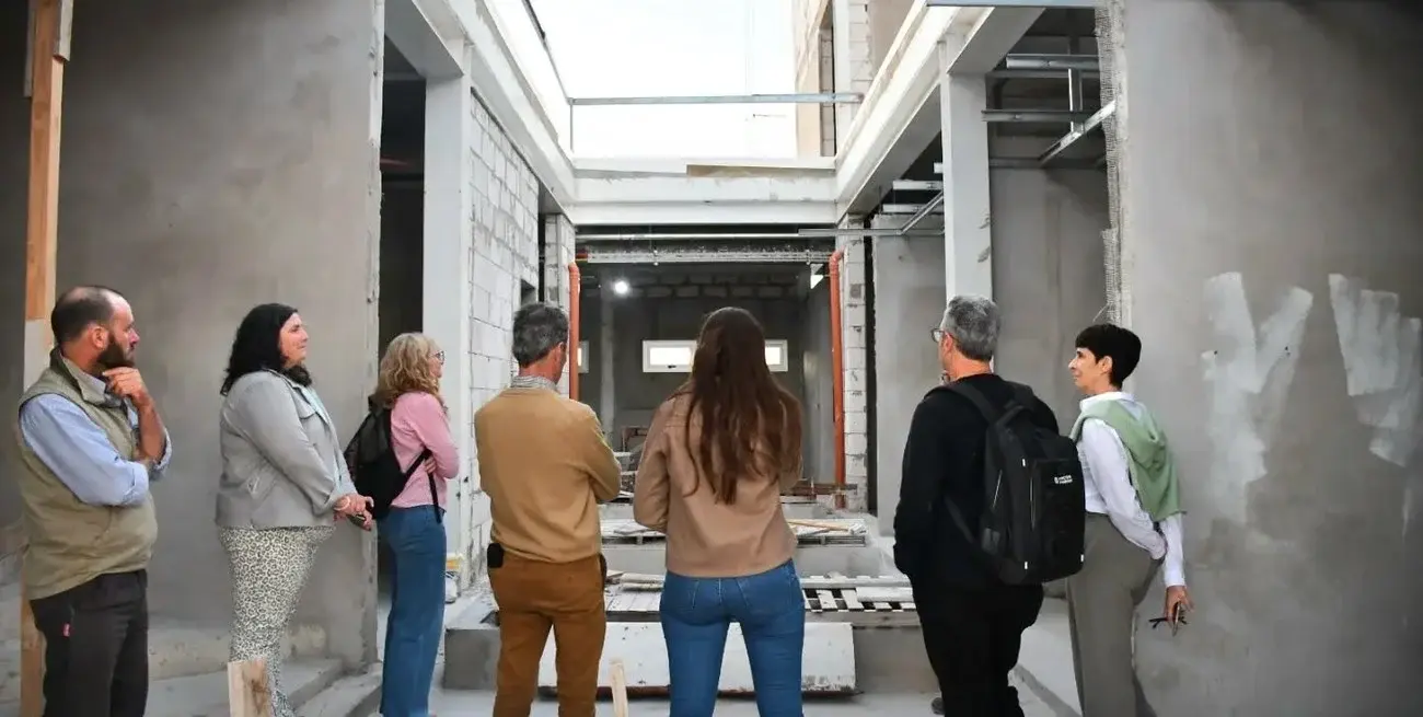 El nuevo hospital de Sunchales suma etapas y se consolida como obra clave en salud