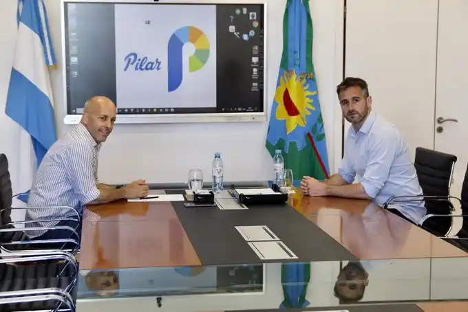 Transición en Pilar: Ducoté recibió al intendente electo Achaval que anunció comisiones para analizar por tema
