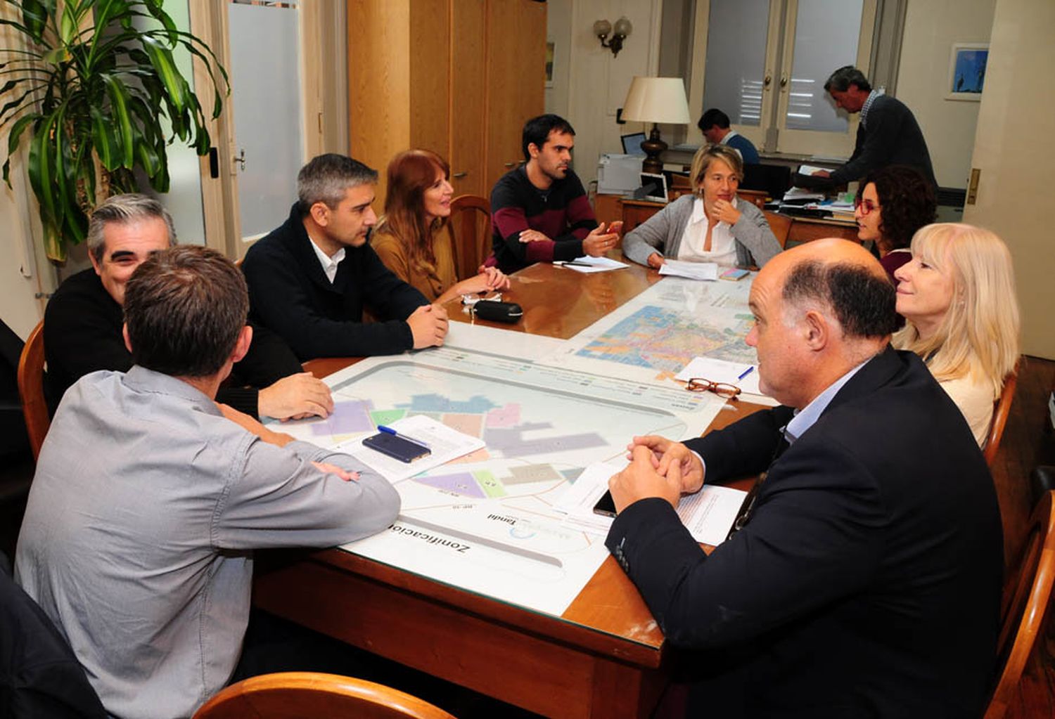 Tras la reunión con Gnocchini, la comisión de Cultura pedirá la restitución de las obras