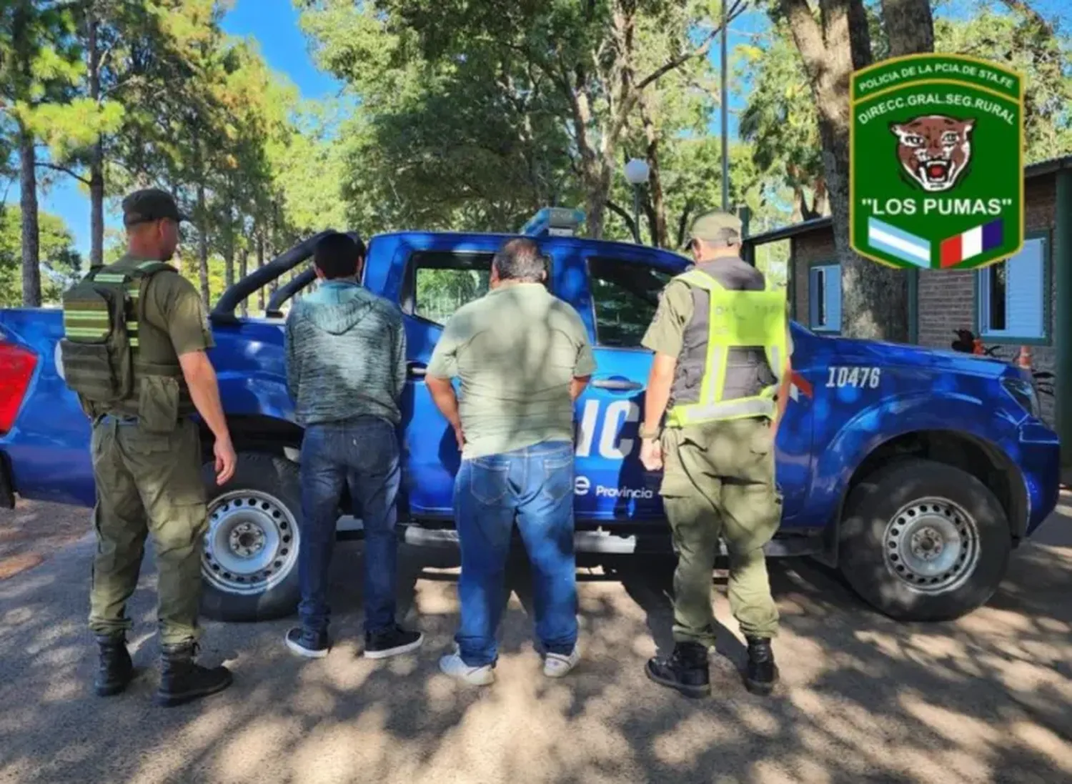 Padre e hijo quedaron aprehendidos por transportar carne de dudosa procedencia