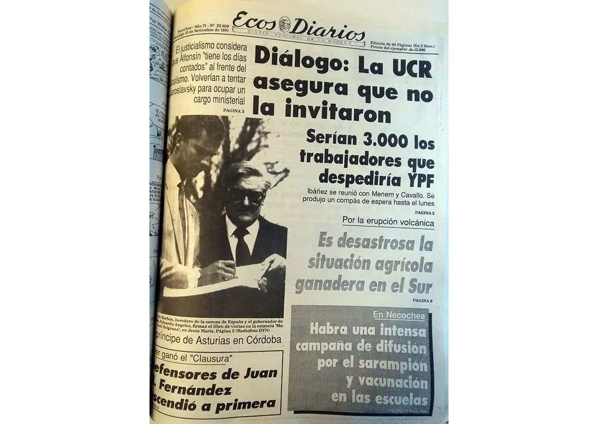 Domingo 15 de Septiembre de 1991