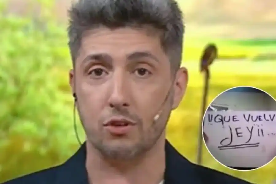"Que vuelva Jey": el pedido de un televidente que provocó un incómodo momento al aire