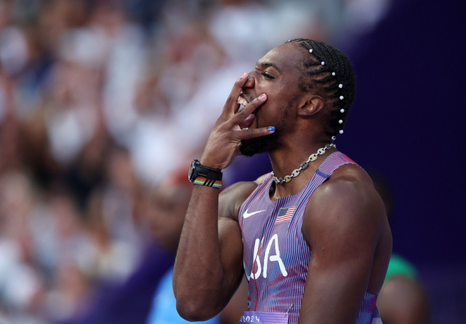 Noah Lyles y Tyreek Hill se desafiaron a una carrera: ¿quién ganaría?