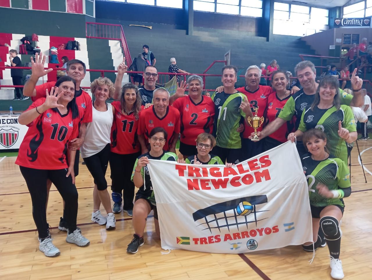 Newcom: gran desempeño de equipos de Tres Arroyos en Tandil