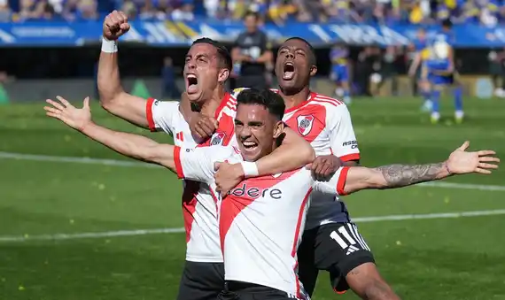 River se quedó con el triunfo ante un Boca sin convicción