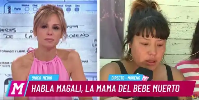 Mariana Fabbiani no pudo contener las lágrimas durante una entrevista
