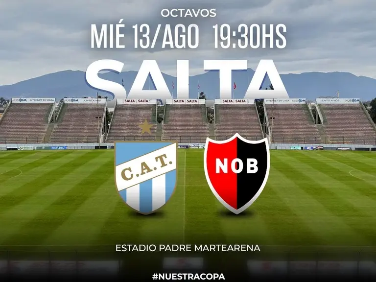 La Lepra y el Decano se enfrentan aen Salta.Foto:Copa Arg.