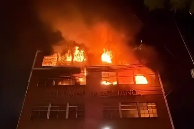 Incendio en Avellaneda