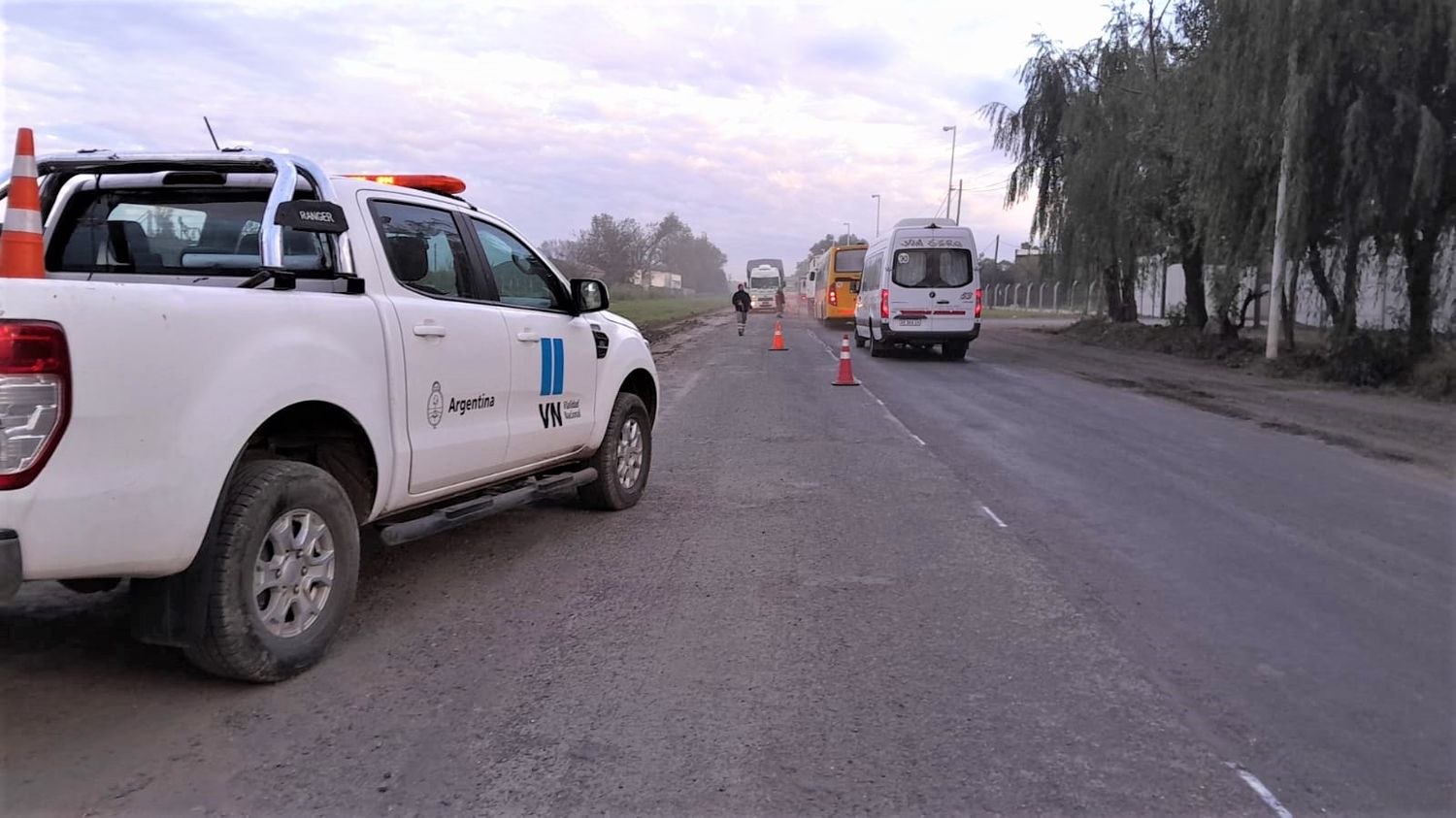 Trabajos en Ruta 11