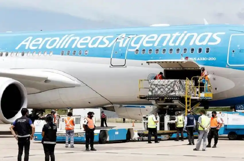 Aerolíneas Argentinas.
