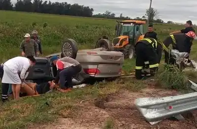 Ex ministra entrerriana protagonizó un siniestro vial en Santa Fe