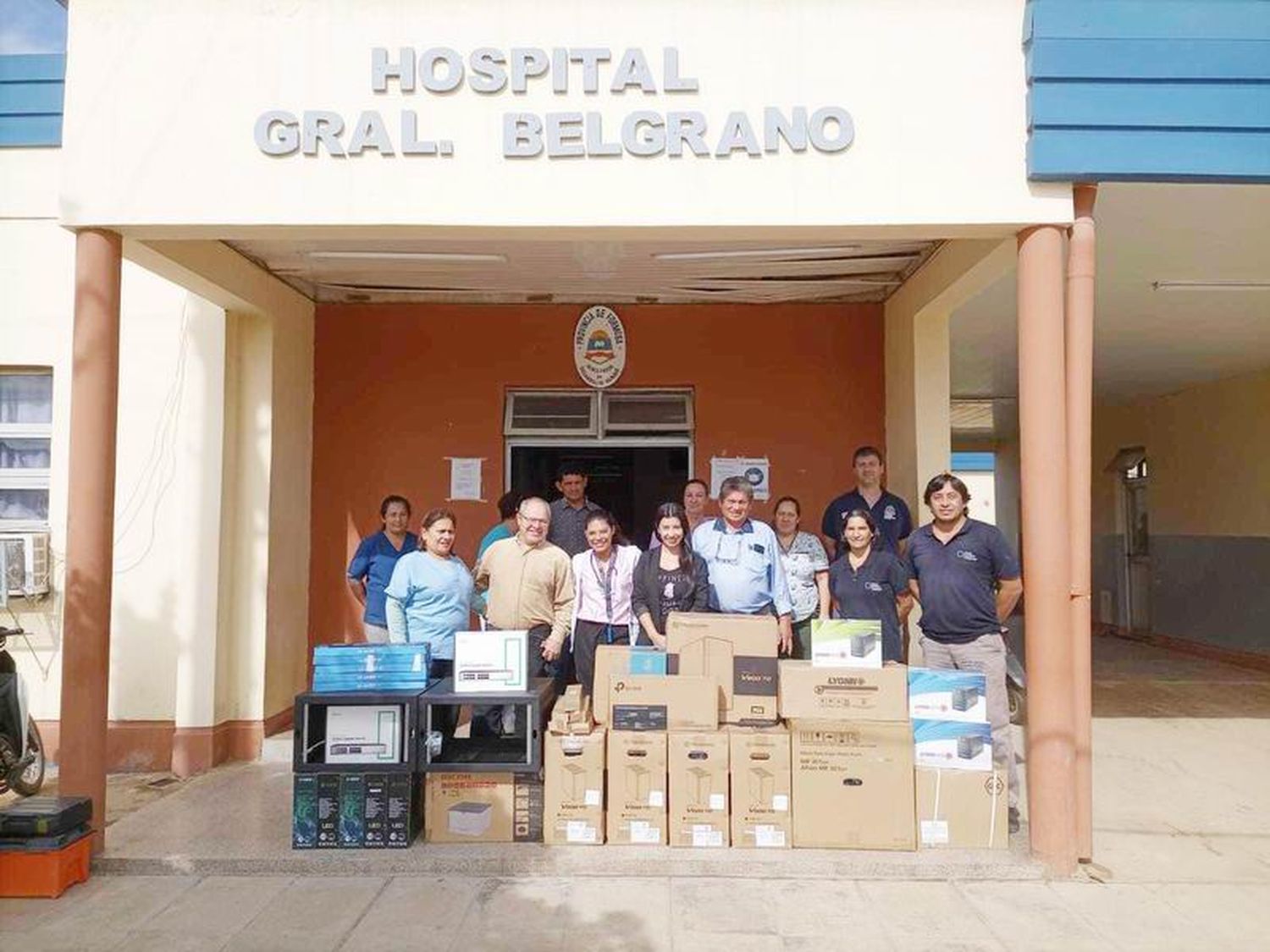 Nuevos equipos informáticos fueron entregados 
en el hospital de la localidad de General Belgrano