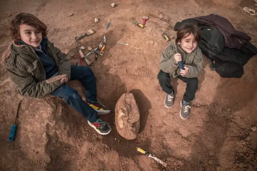 Santa Clara del Mar: un nene de 8 años encontró un cráneo de 700 mil años de antiguedad