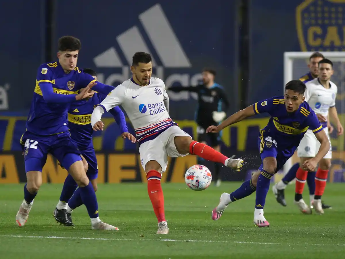 San Lorenzo festejó ante los pibes de Boca