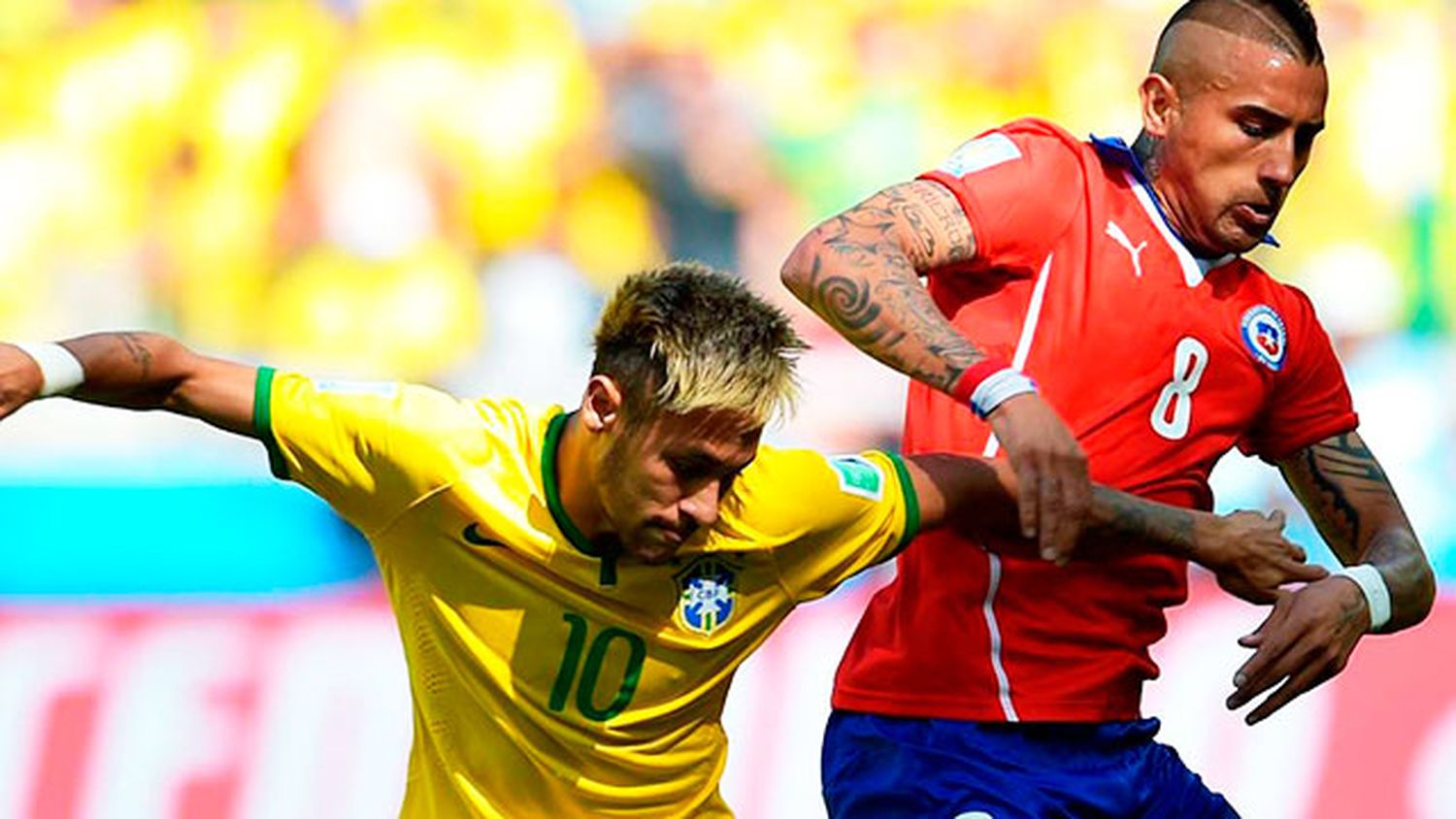 Copa América:Brasil enfrenta a Chile, que buscará sorprender