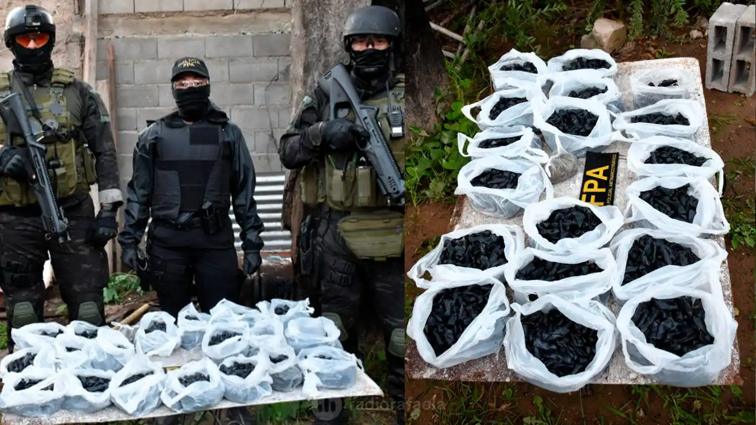 Megaoperativos antidroga en Córdoba: 11 detenidos y millonario secuestro de estupefacientes