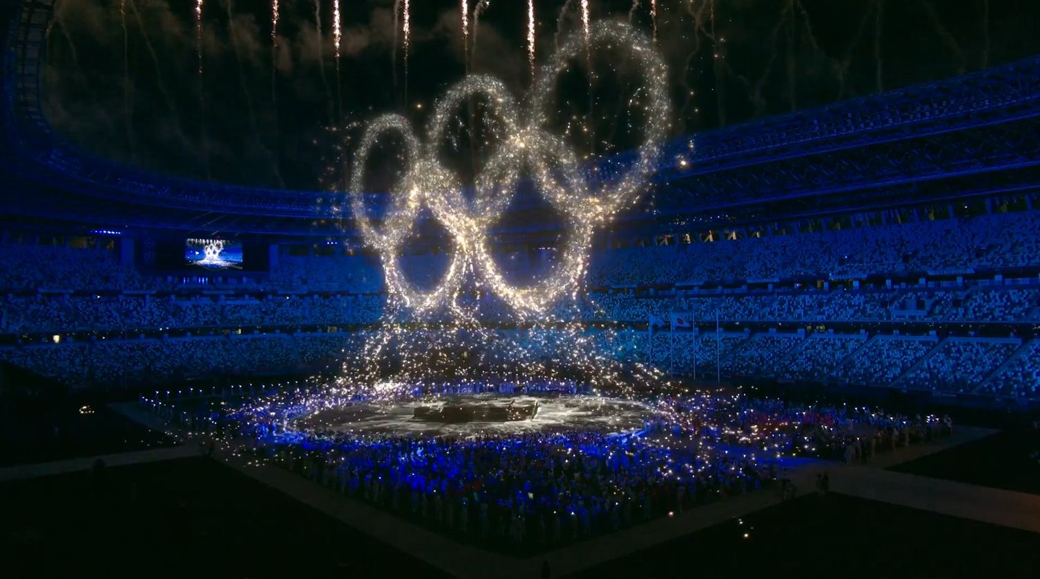 Una imagen de la clausura en Tokio.