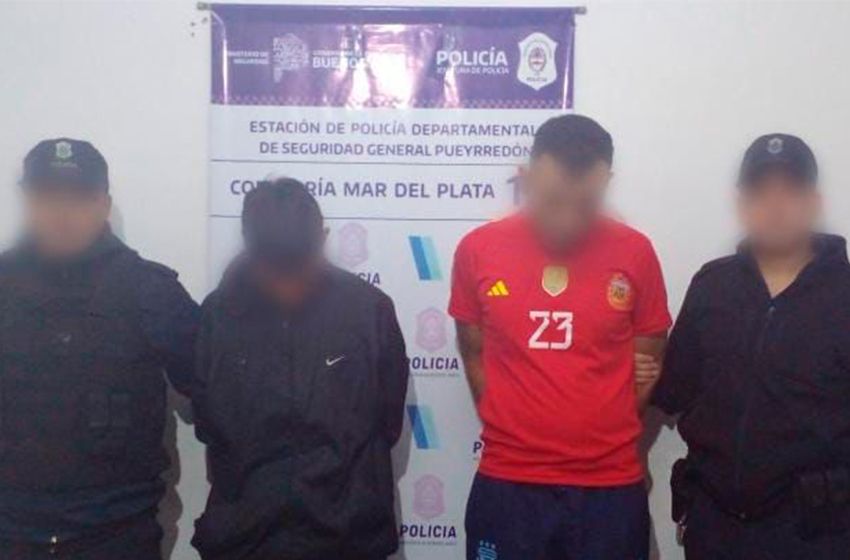 Robaban mercadería y los descubrió un vecino