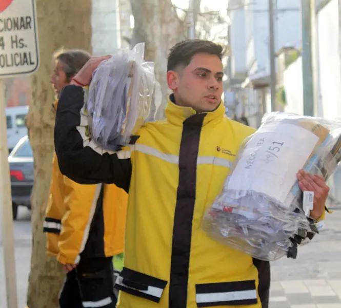 Llegaron al Correo las boletas y telegramas