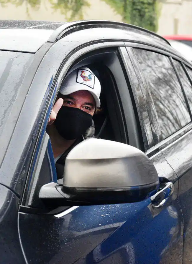 Gallardo fue el primero  en arrancar con los testeos 