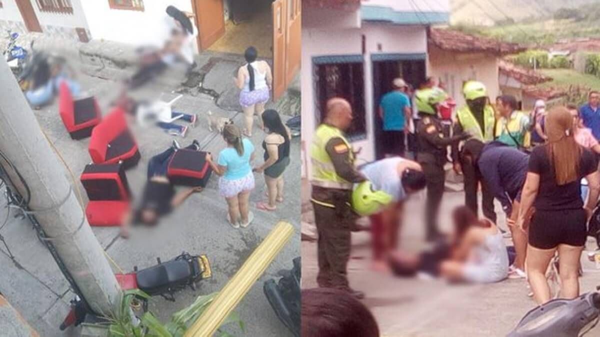 MASACRE EN UNA FIESTA: sicarios matan a 5 personas y hieren a 4, en el Cauca