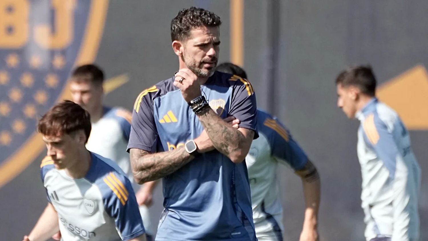 Fernando Gago arranca su ciclo como DT. Foto: Prensa Boca