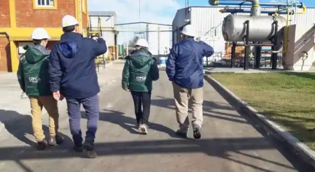 Realizaron una inspección de rutina en la planta de Quimiguay
