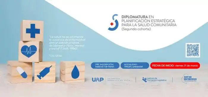 Se abrió la preinscripción a la segunda cohorte de la Diplomatura  en Planificación Estratégica para la Salud Comunitaria