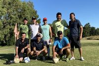 El campeón del mundo de footgolf pasó por Tandil y desafió a los serranos