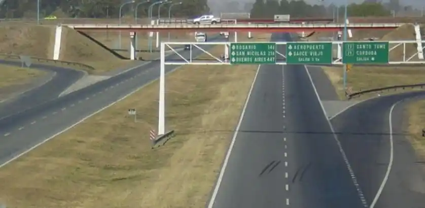 Estado del tránsito en rutas y accesos de la provincia