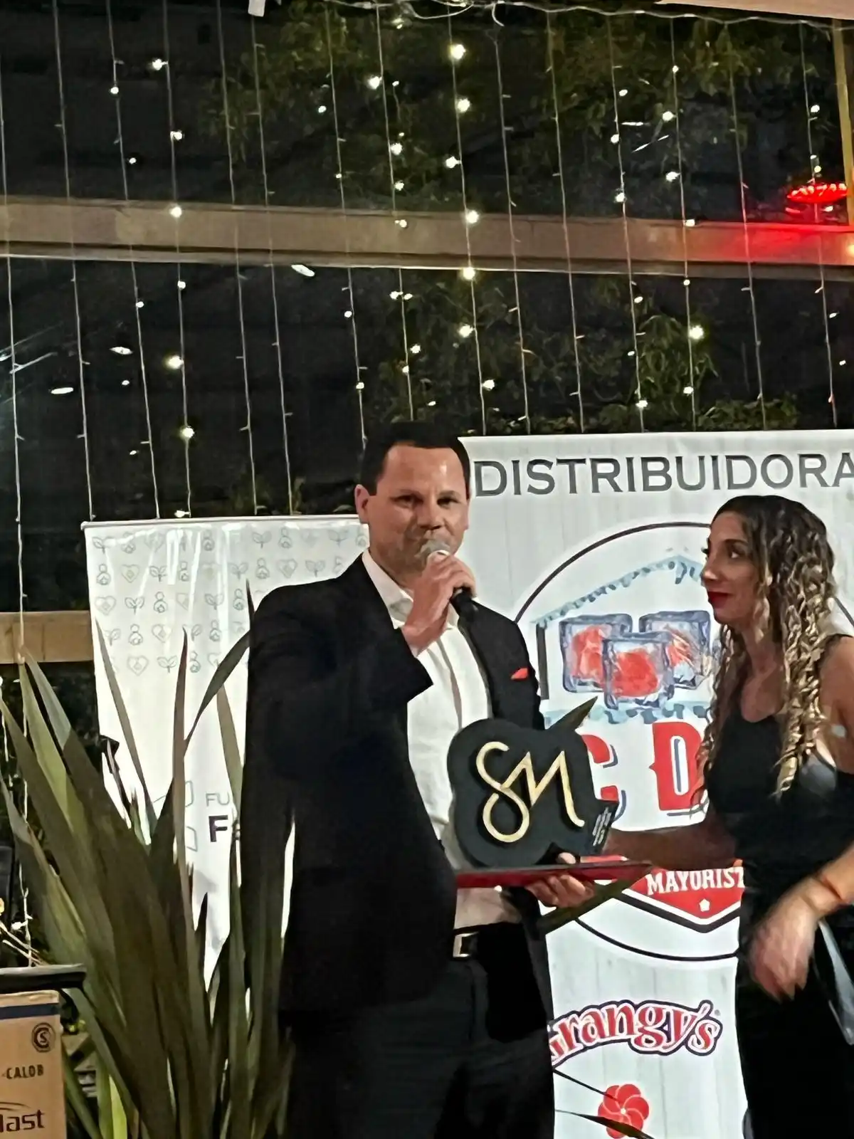 Nacho Andraca, en el reciente reconocimiento por su trayectoria en la organización integral de eventos.