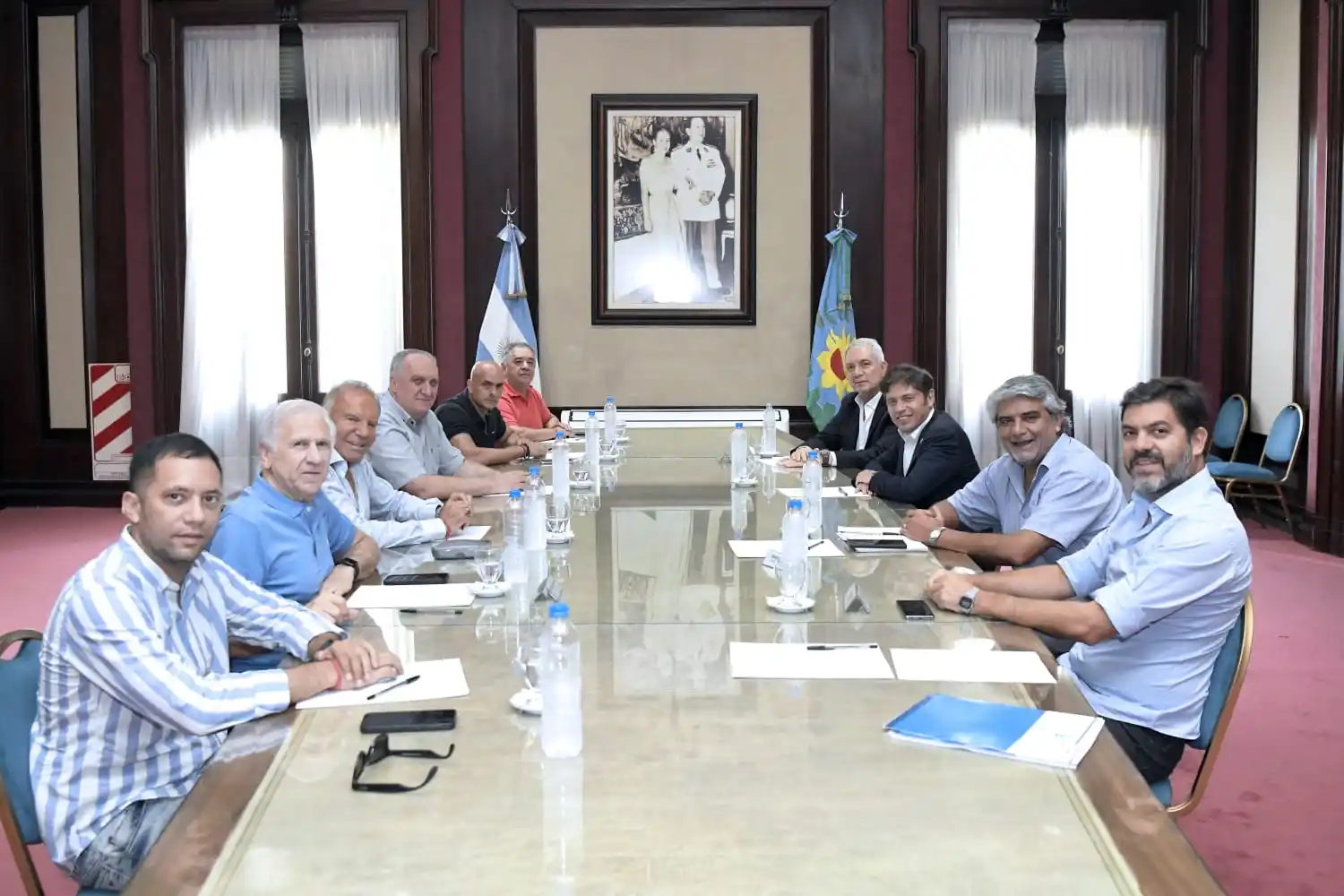 Alak le dio a Kicillof la unificación de la CGT regional y el apoyo a su gobierno