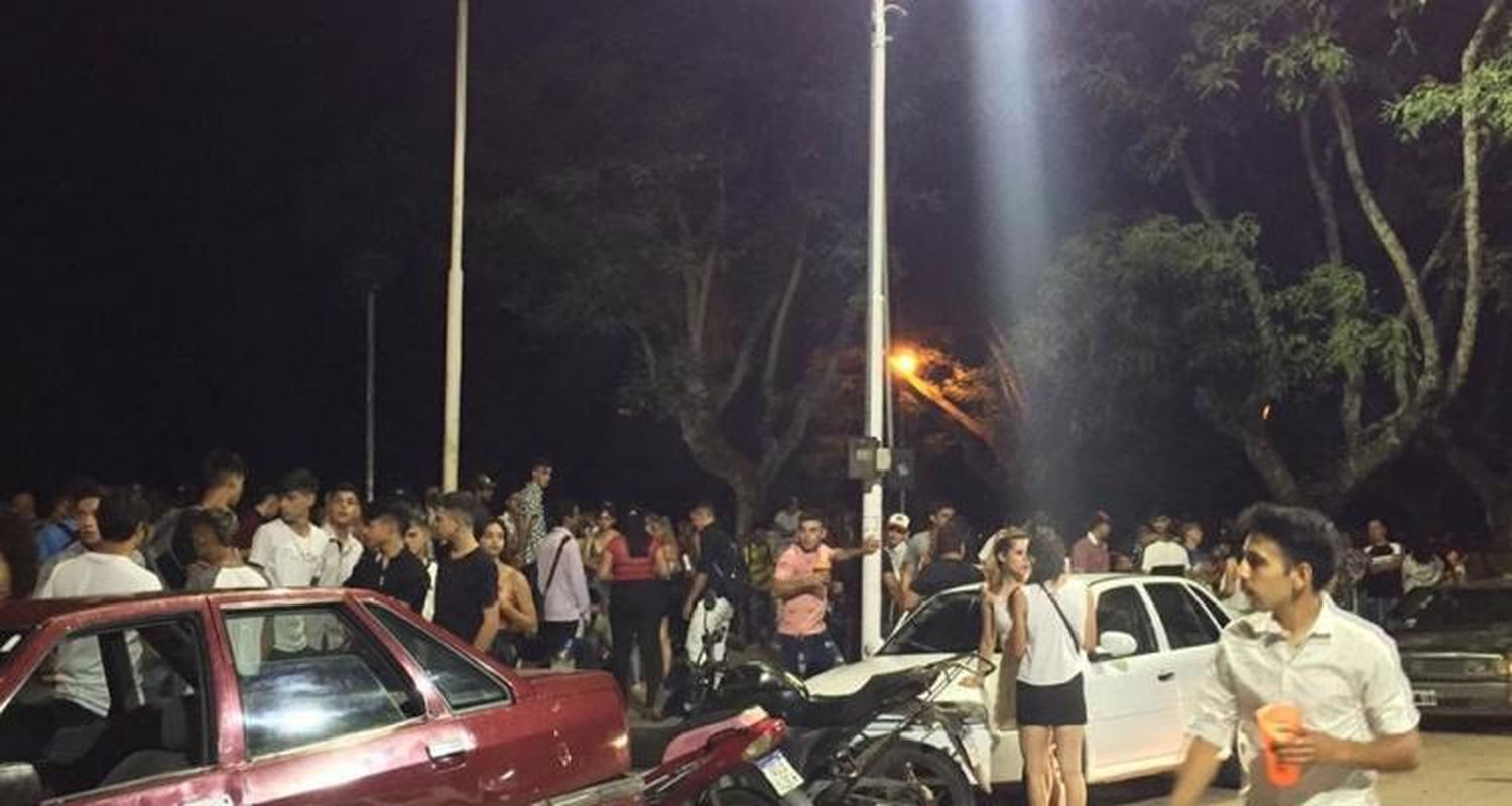 Tras la preocupación de vecinos del boulevard, labraron 14 multas en los festejos por el inicio del 2020