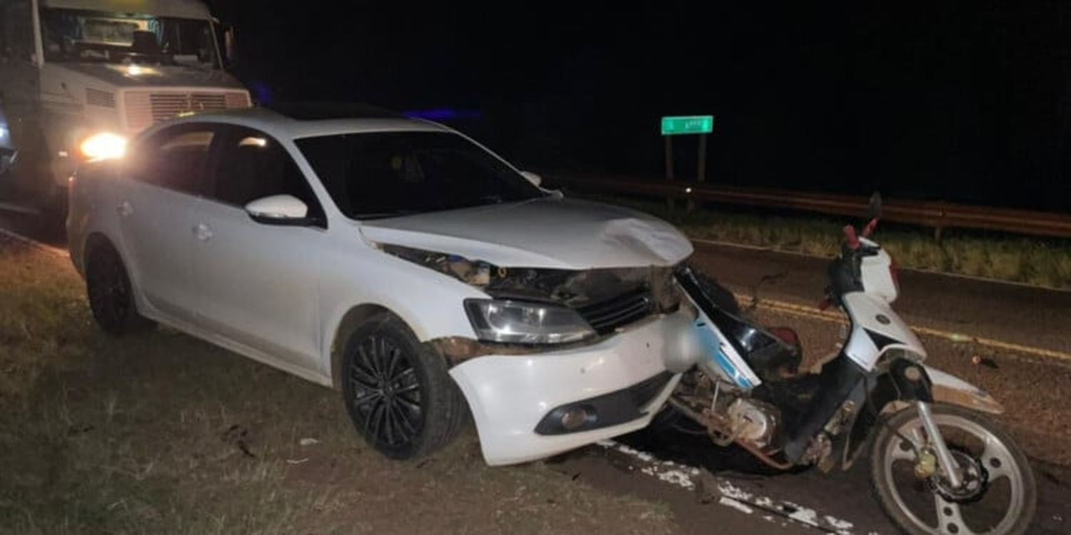 Santo Pipó: Una familia sufre lesiones graves tras ser atropellada por un auto